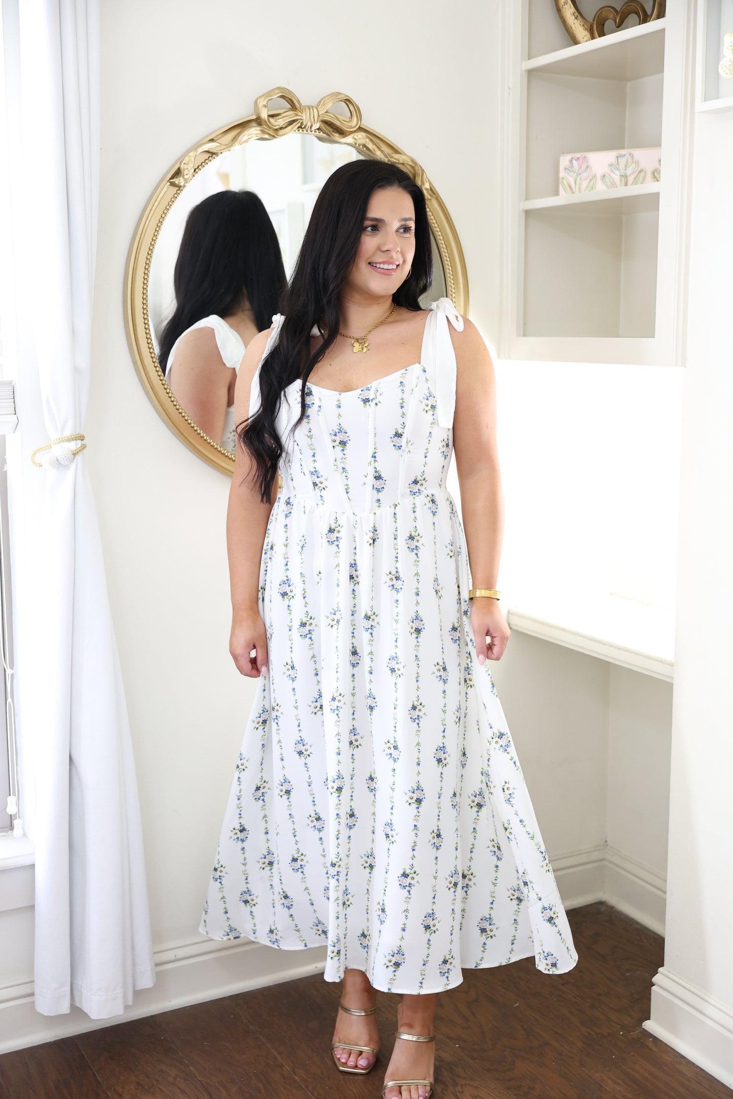 Spring Garden Maxi Dress