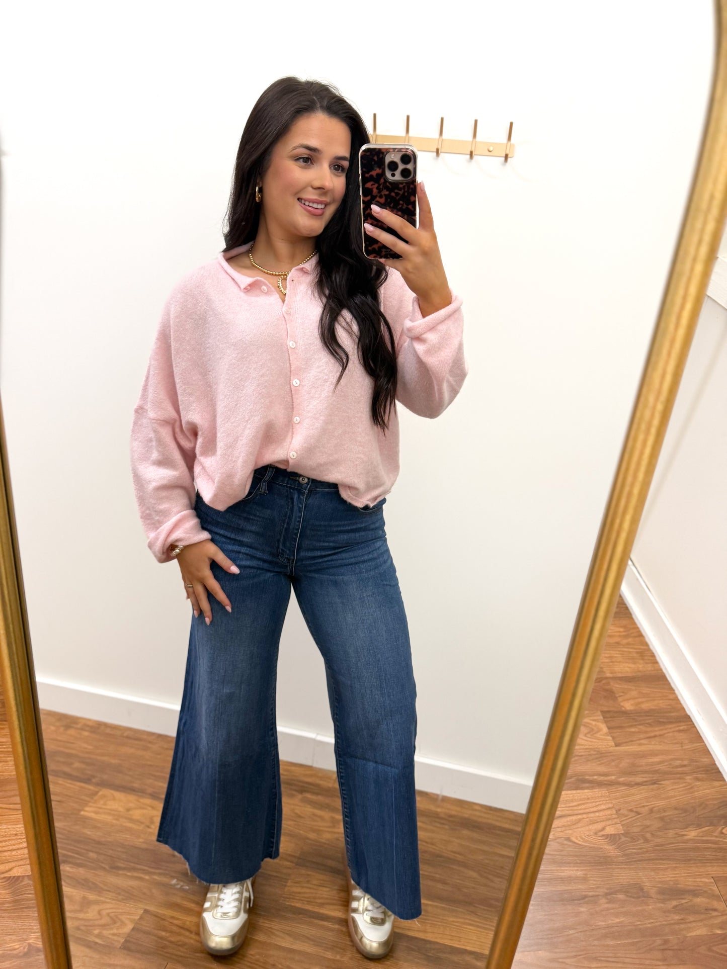 Baby Pink Cardigan