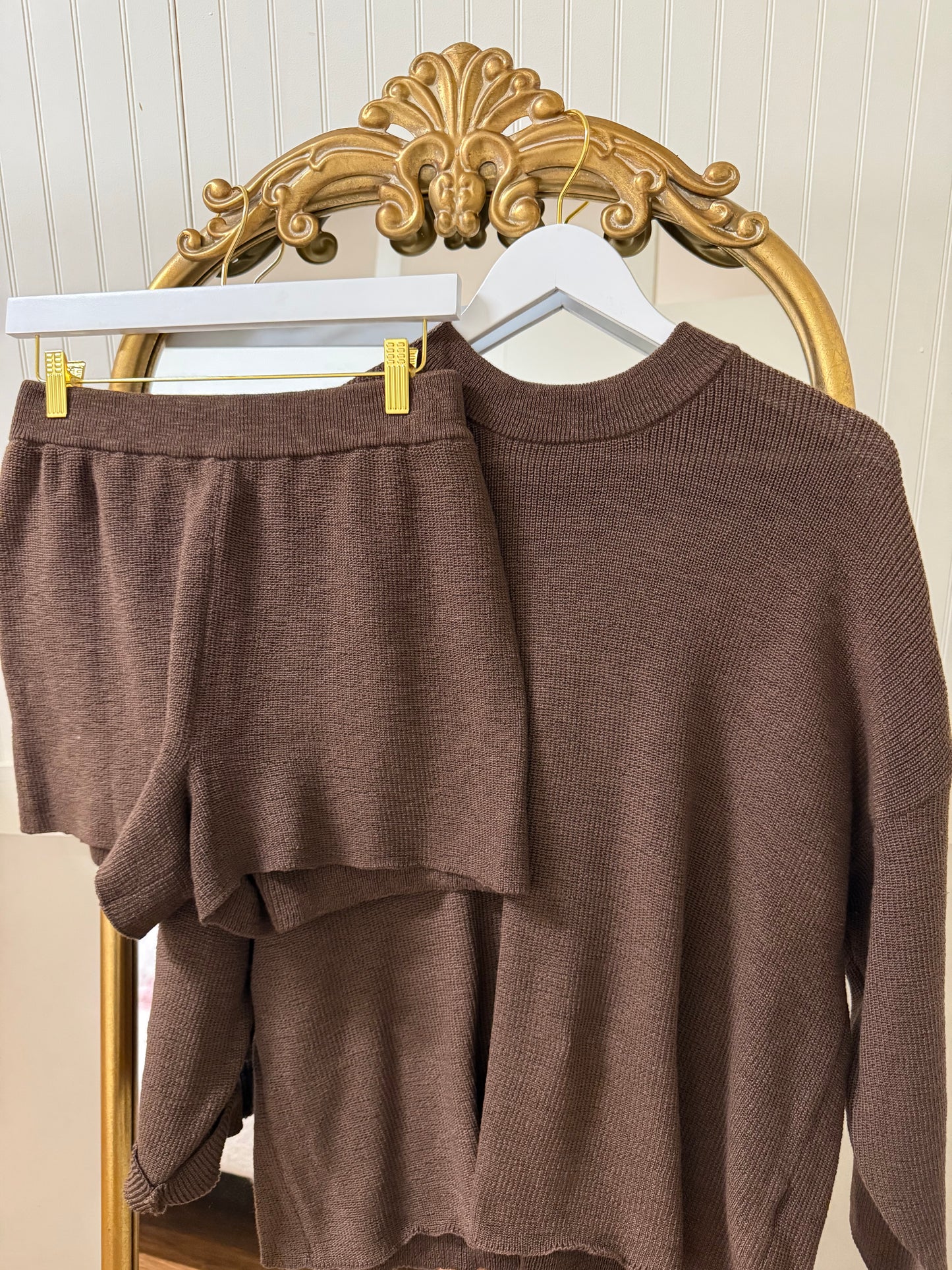 Espresso Sweater Set