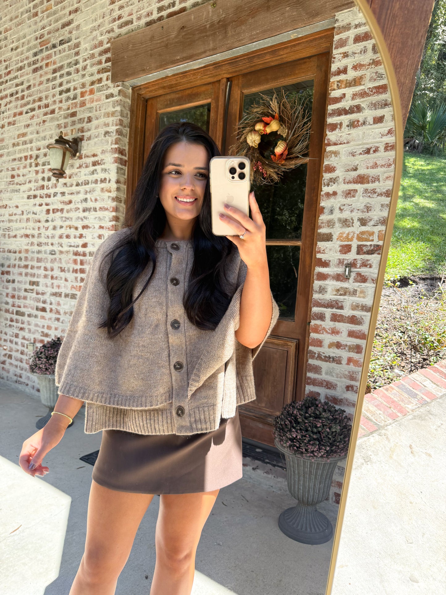 The Frances Cape Sweater