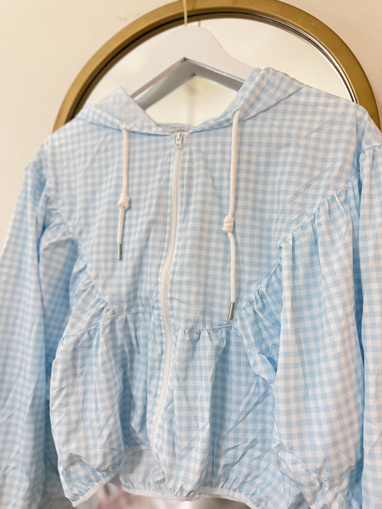 Blue Gingham Jacket