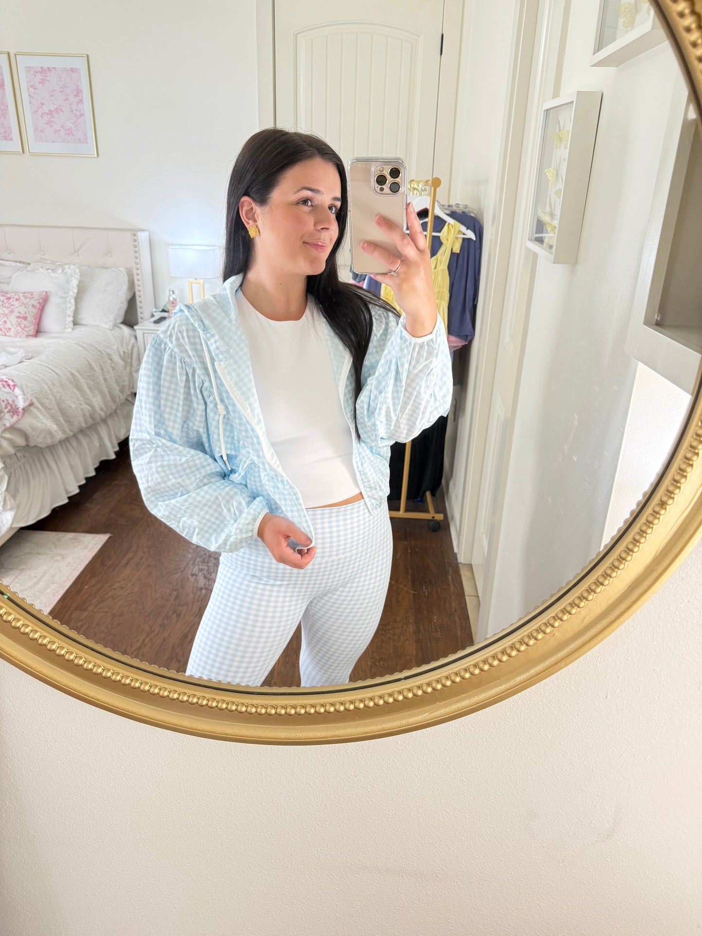 Blue Gingham Jacket