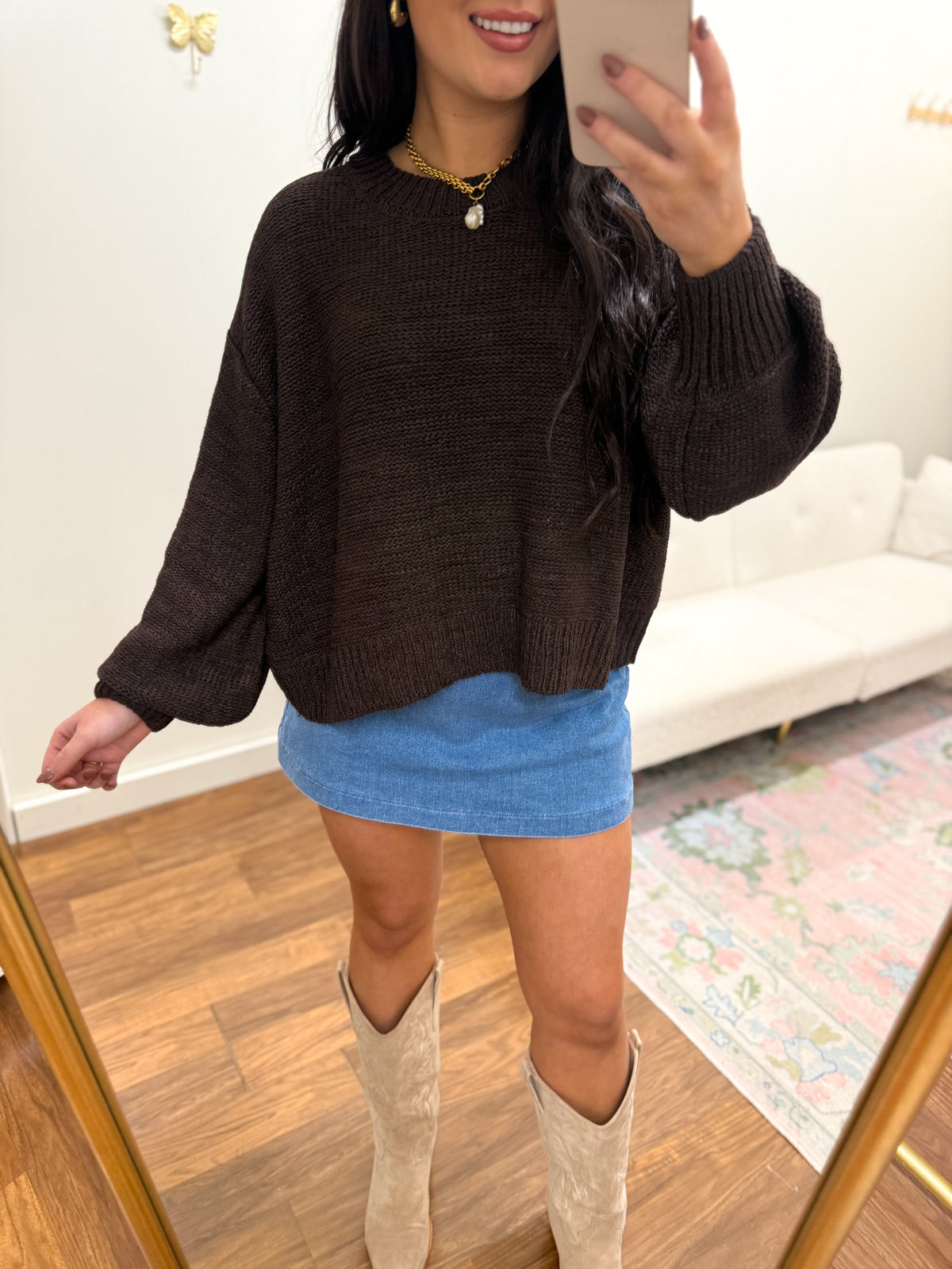 Espresso Cozy Sweater