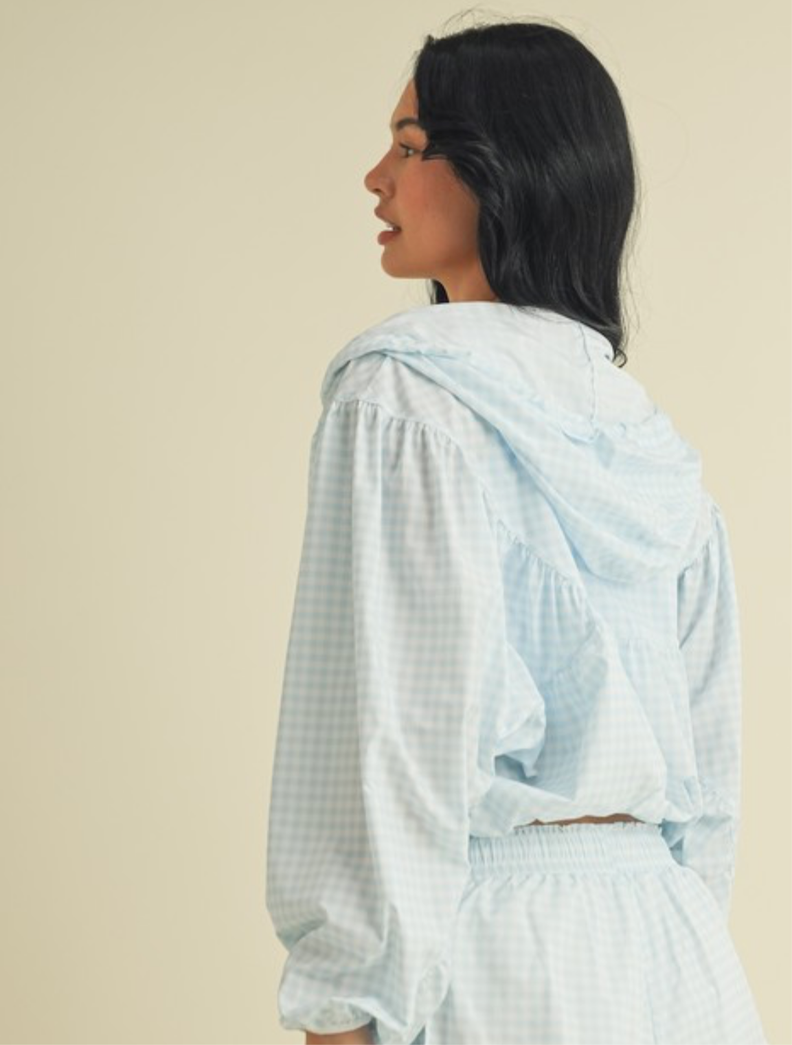 Blue Gingham Jacket