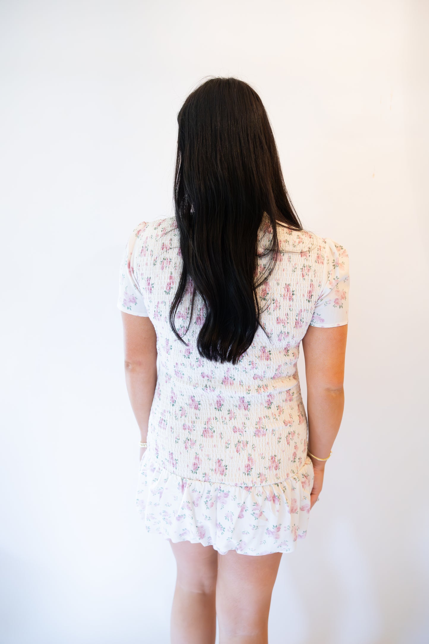 Pretty In Florals Mini Dress