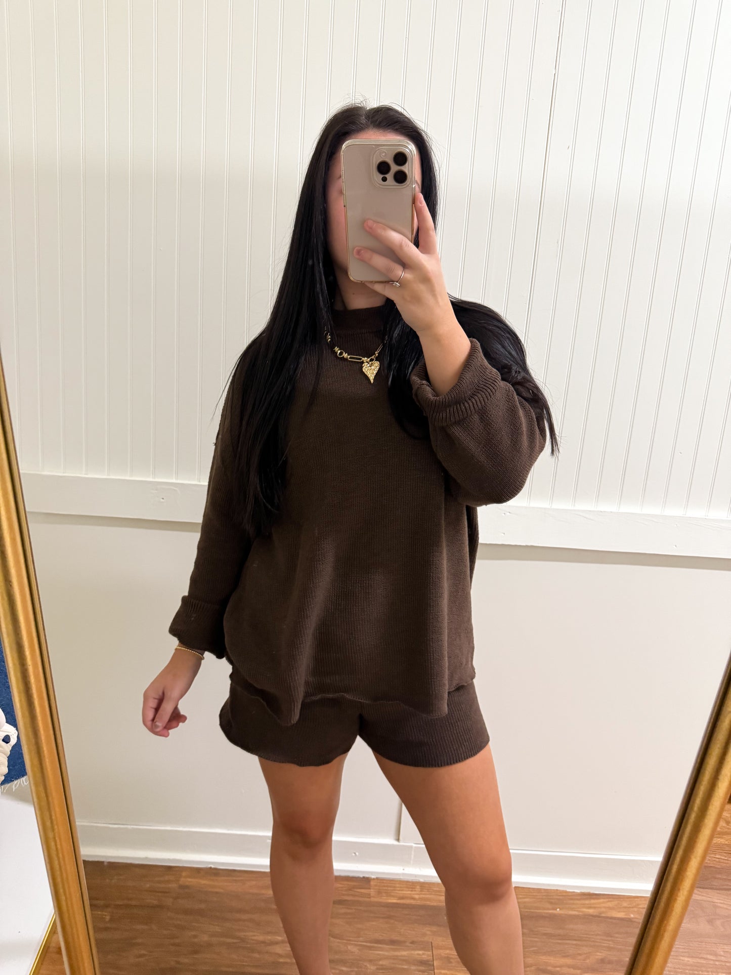 Espresso Sweater Set