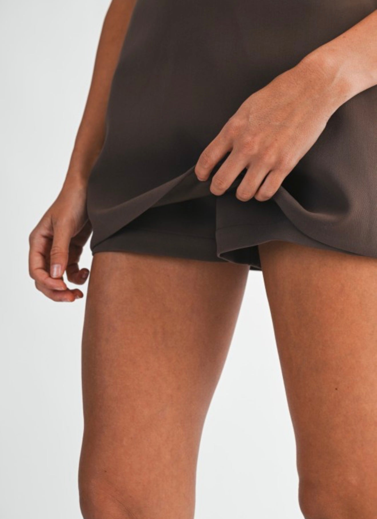 So Chic Brown Skort