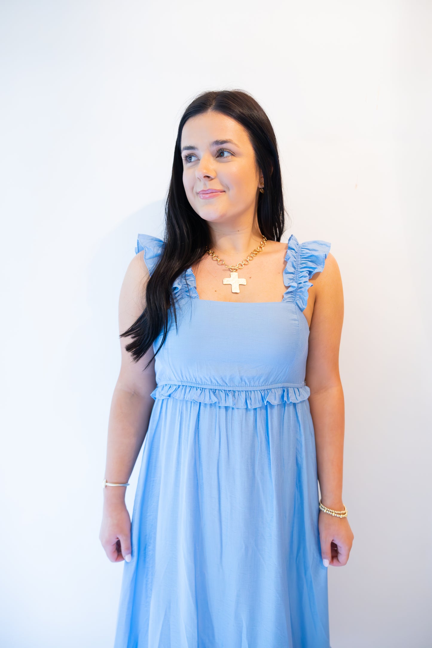 Blissful Blue Maxi Dress