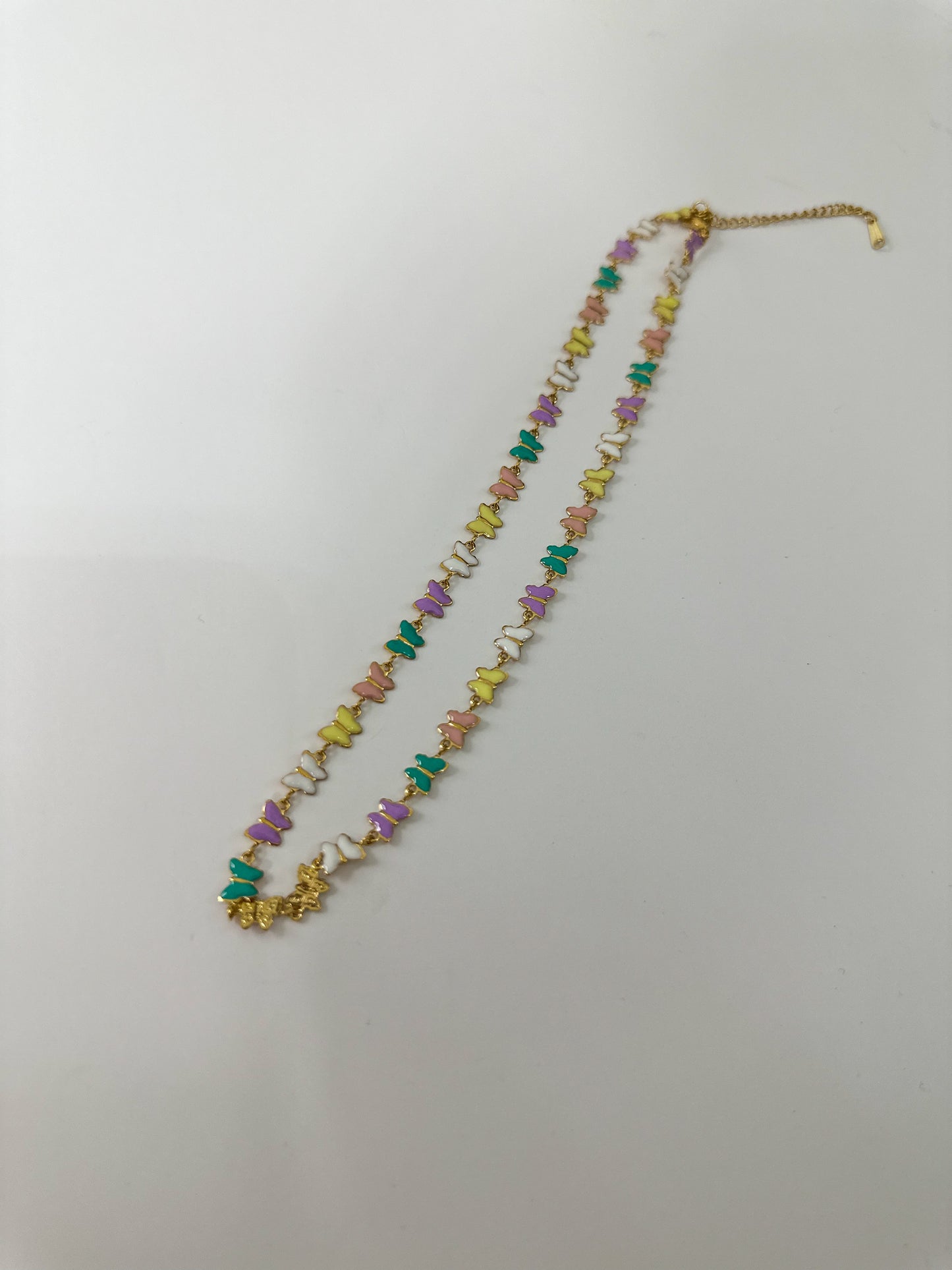 Linked Butterflies Necklace