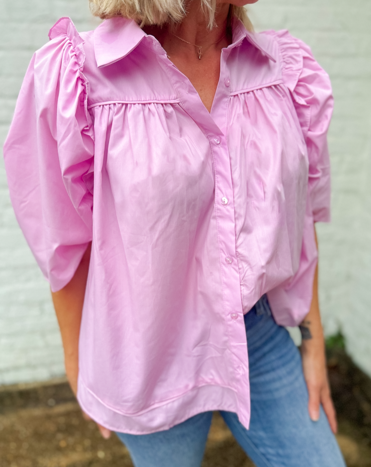 Chic Pink Top