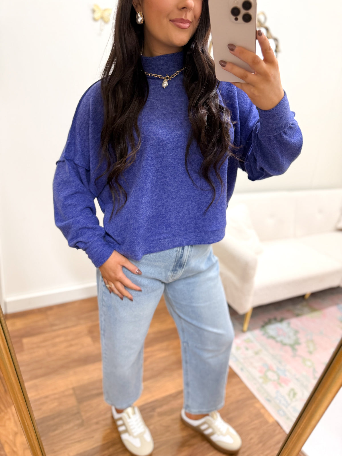 Softest Blue Sweater