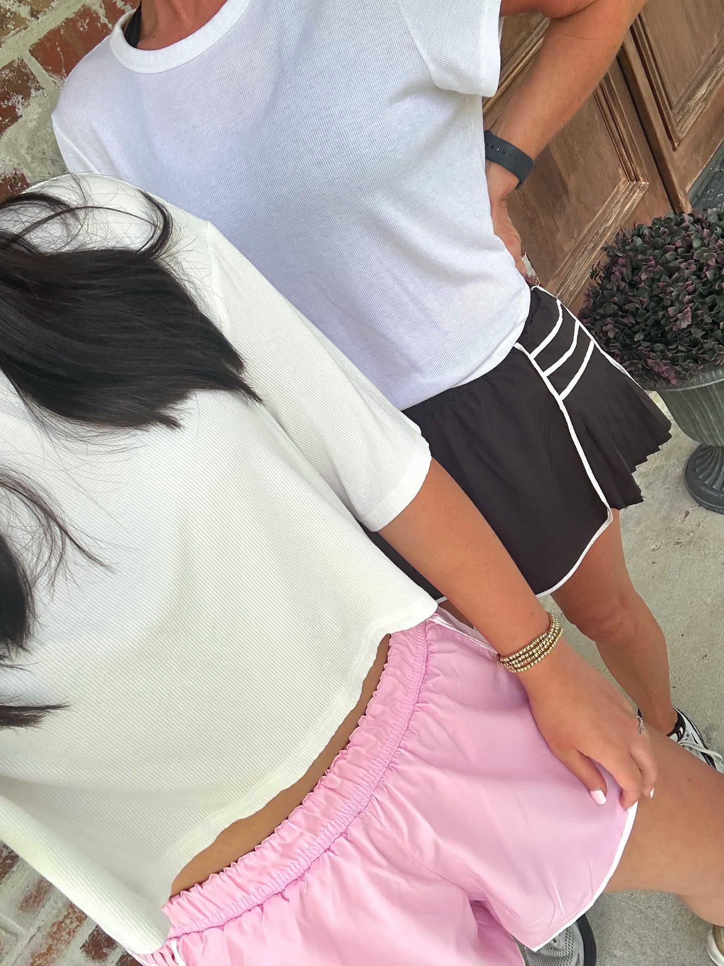 Pleated Active Shorts