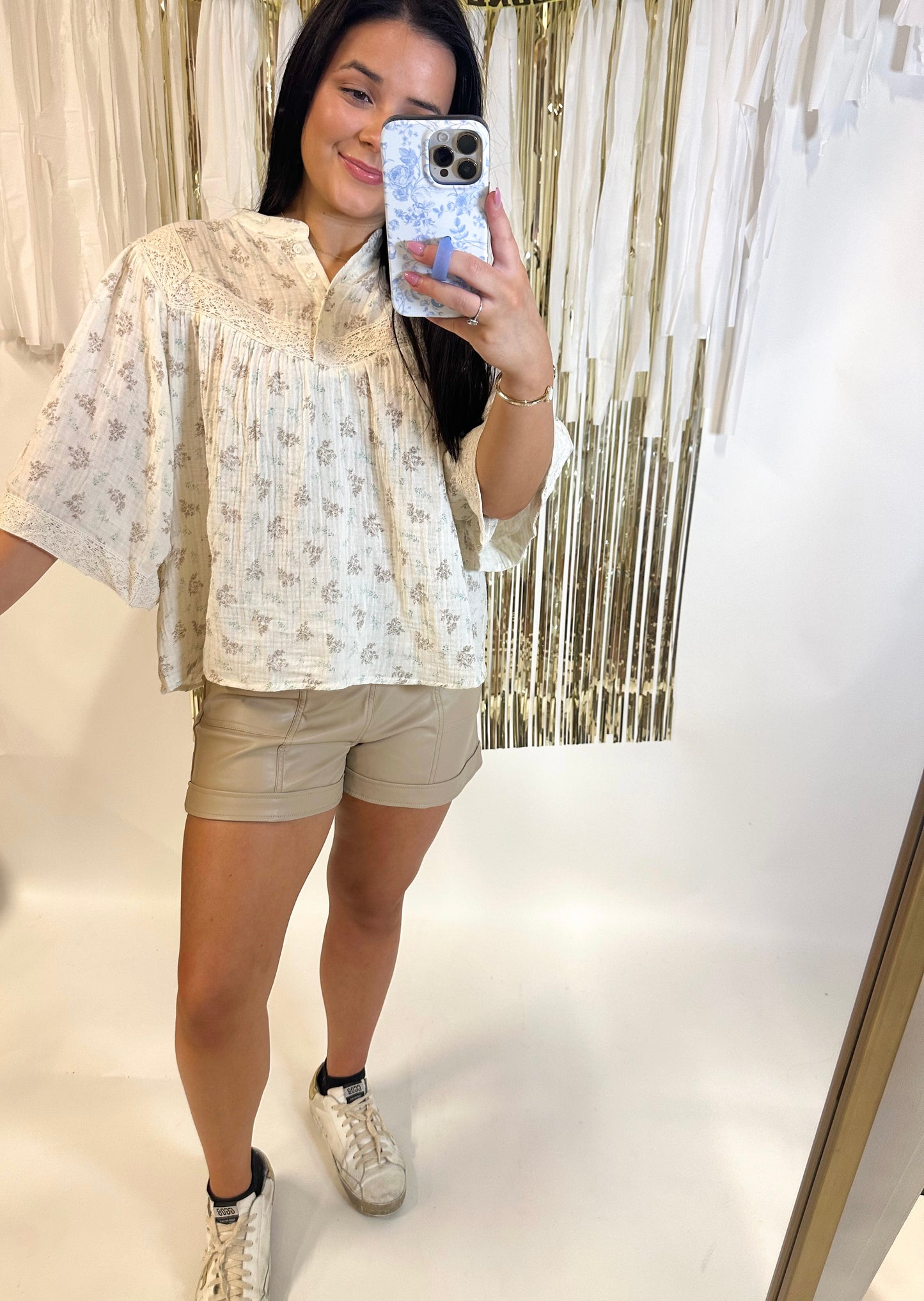Pretty In Floral Top