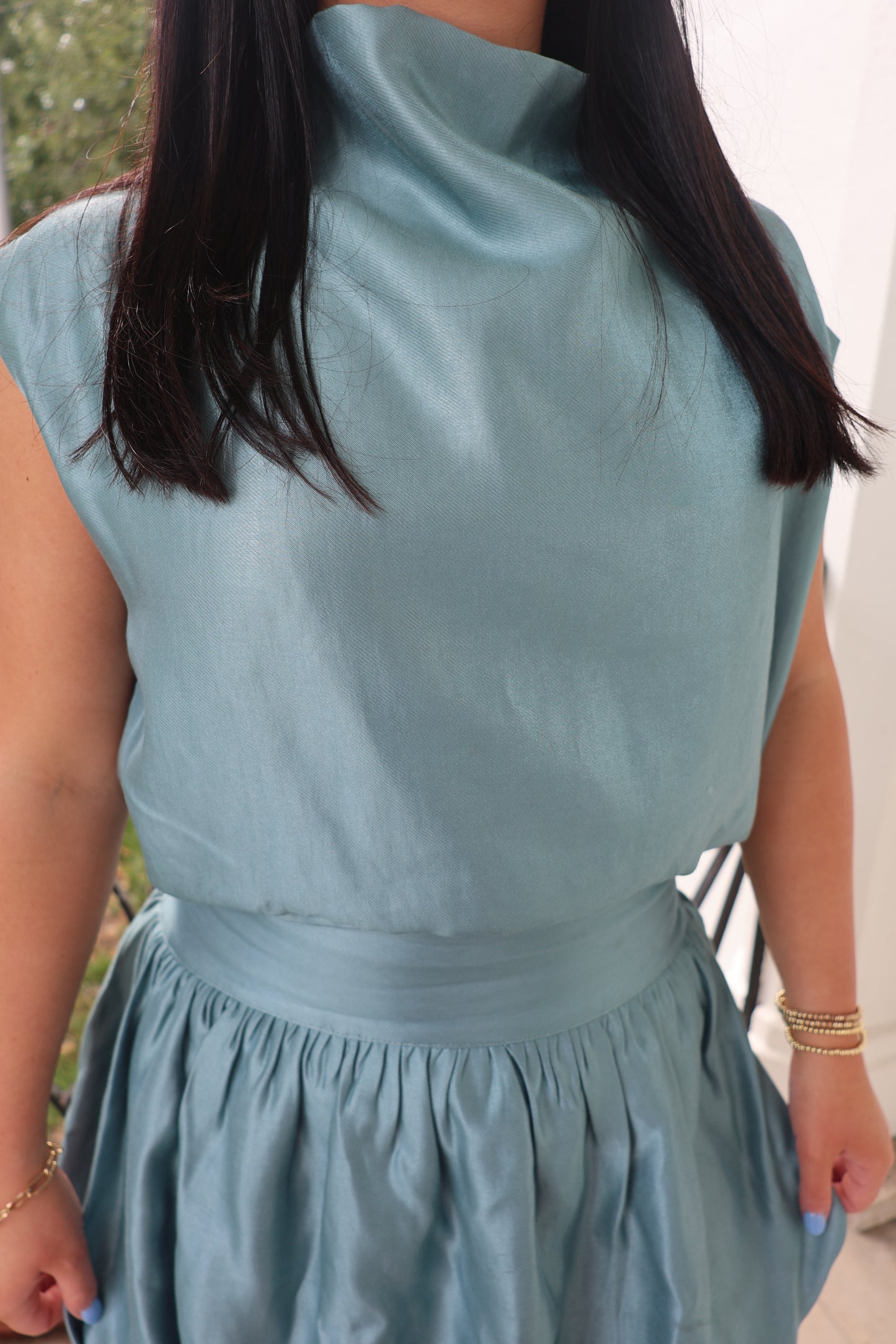 Dreaming Bubbly Blue Top