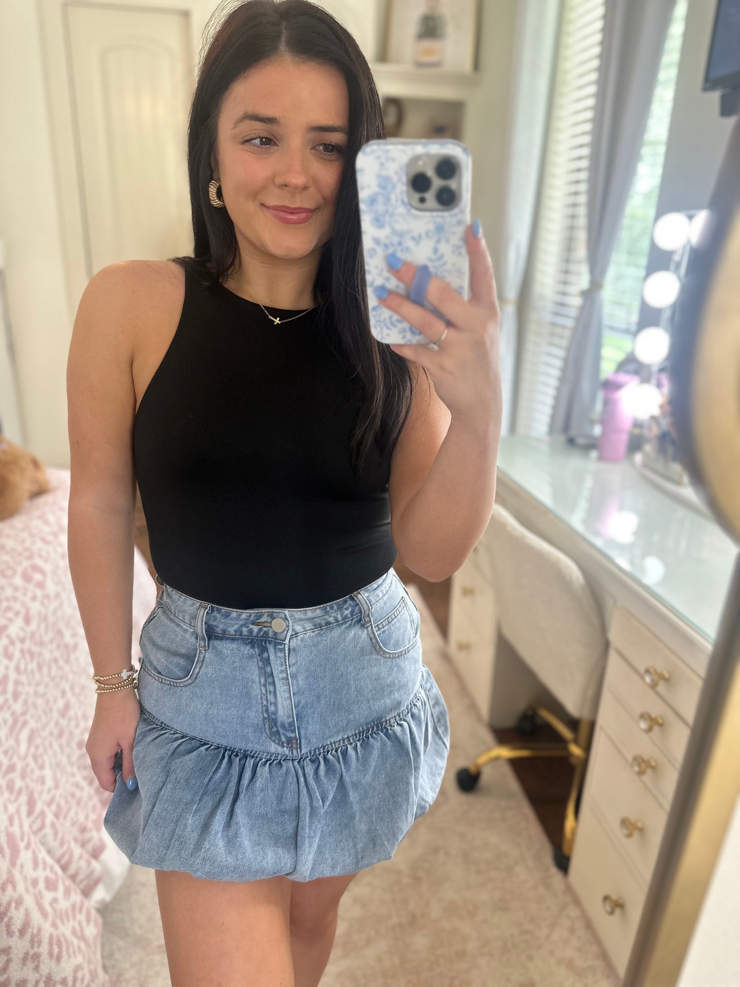 Black Buttery Bodysuit
