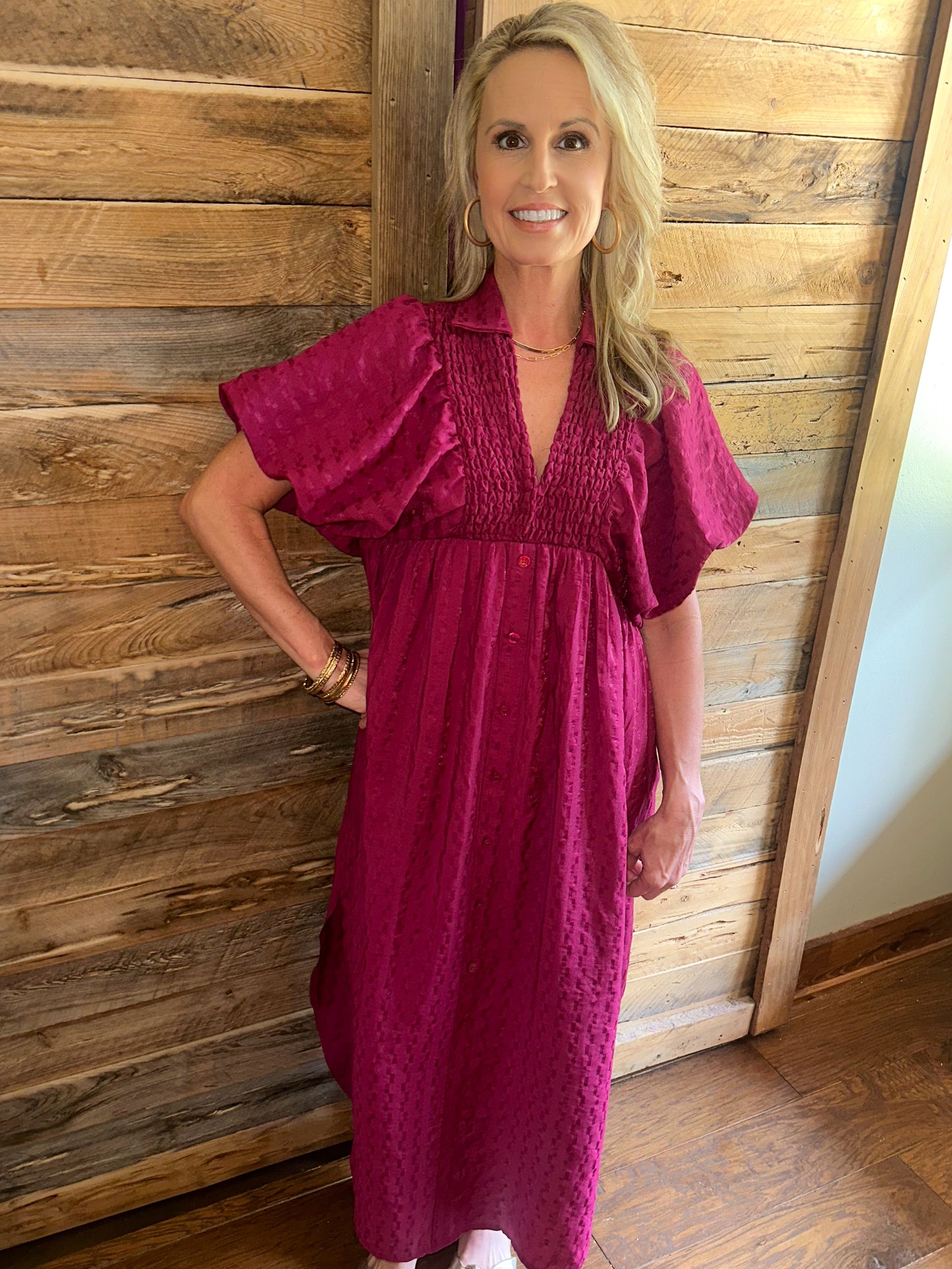 Autumn Bliss Maxi Dress