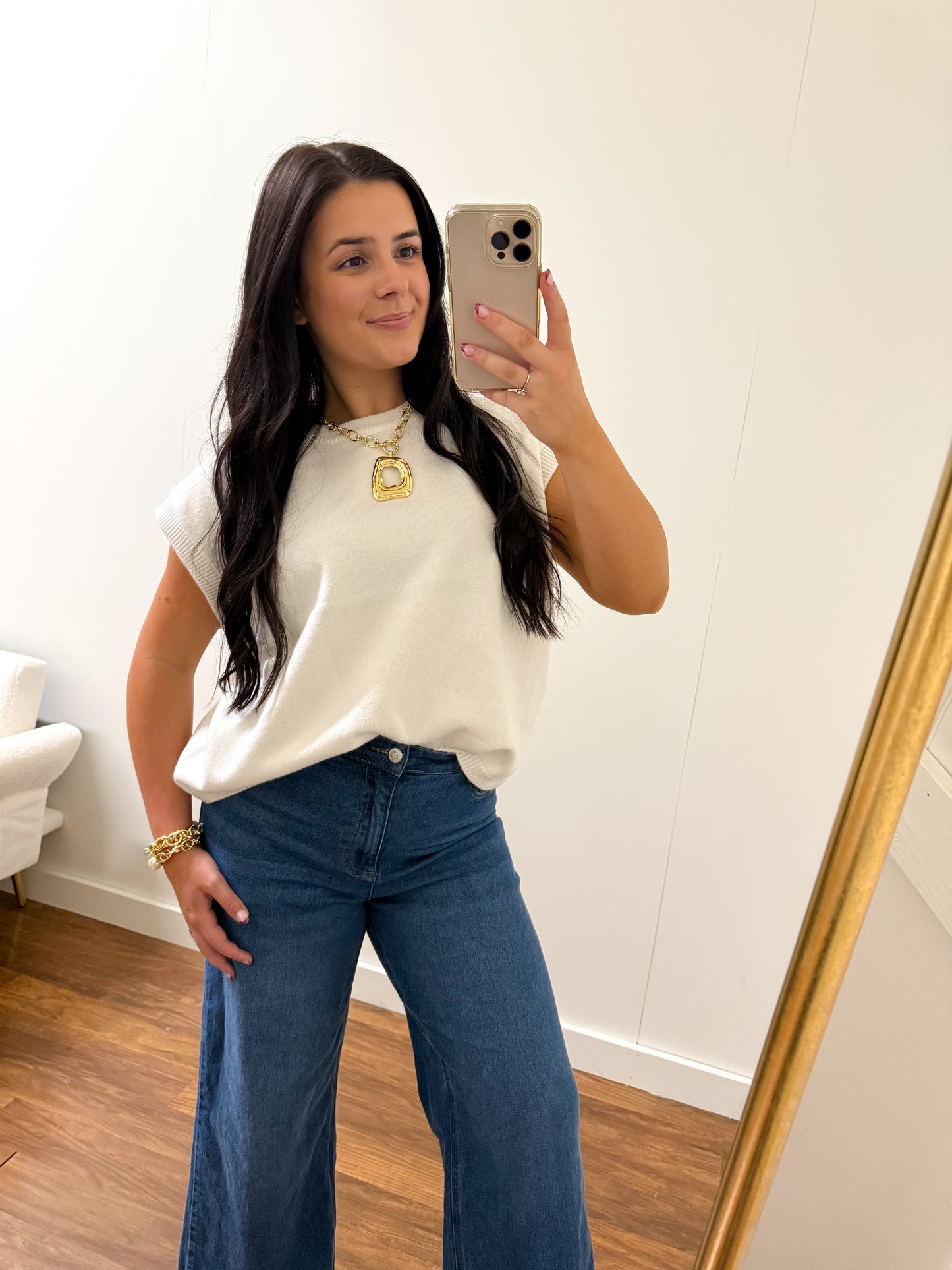 Ivory Everyday Sweater Vest