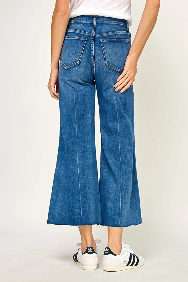 Wide Leg Denim Jeans