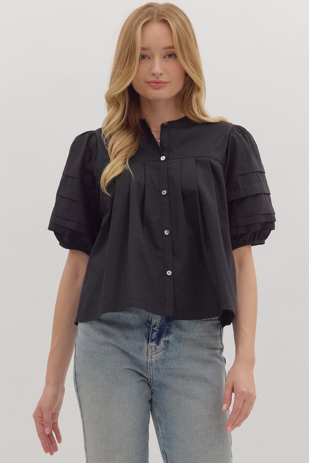 Forever Favorite Black Blouse