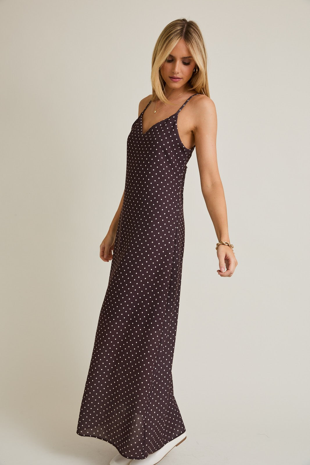 Sweetheart Polka Dot Maxi