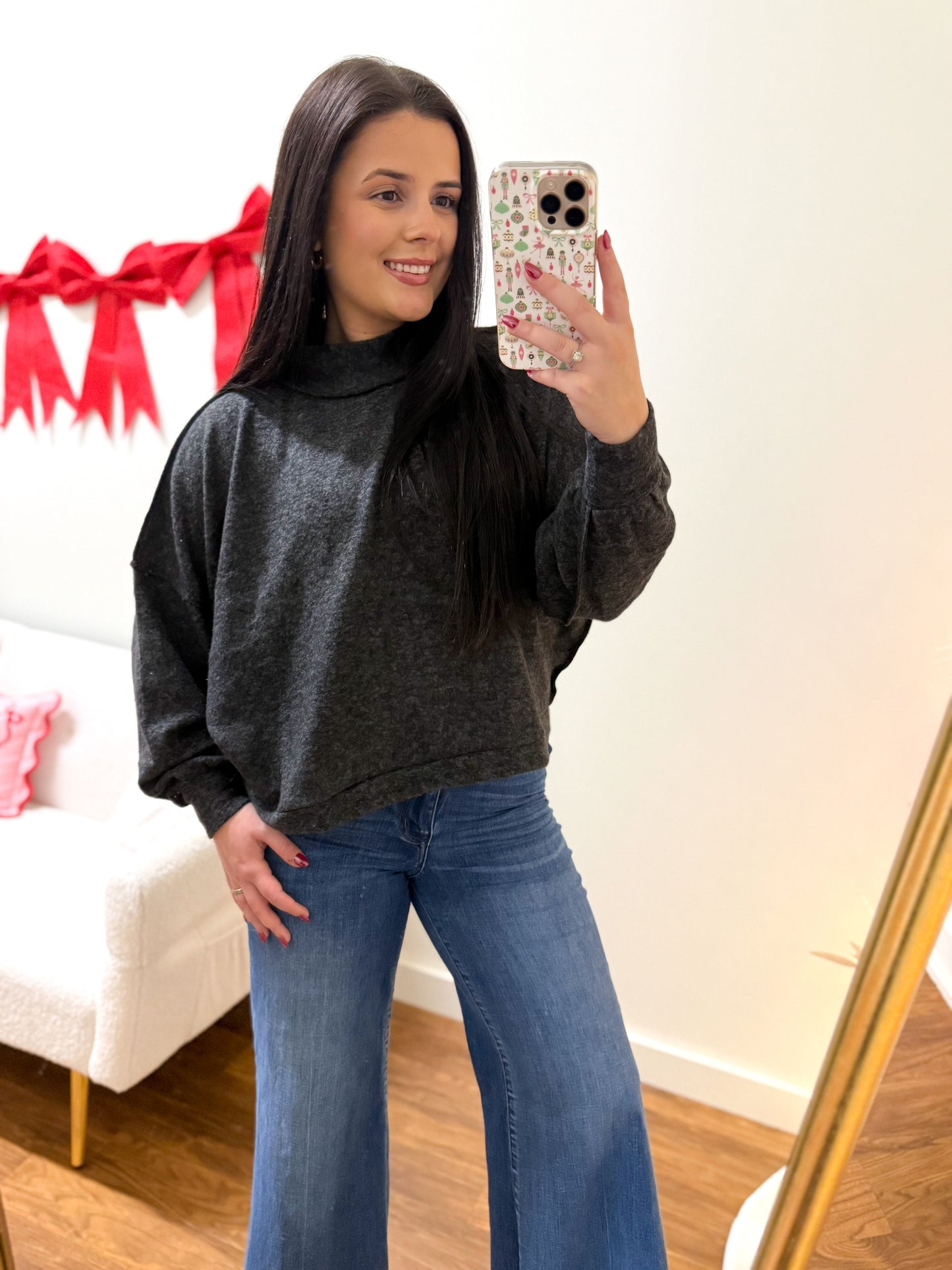 Softest Black Sweater