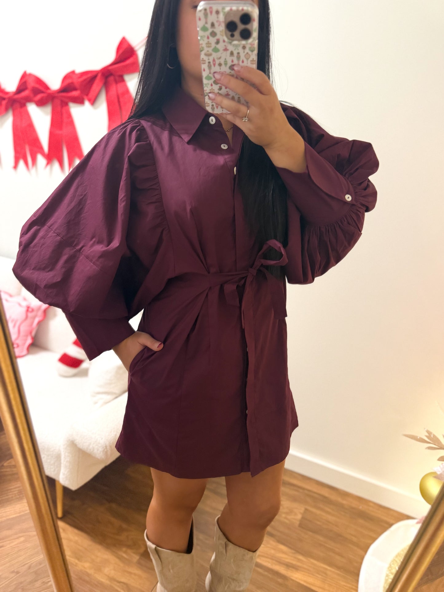 The Perfect Wine Dress