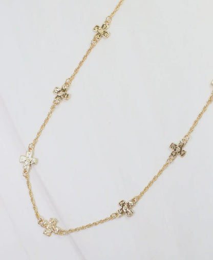 Cross Gold Necklace