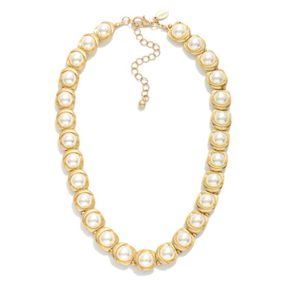 Pearl Beaded Necklace