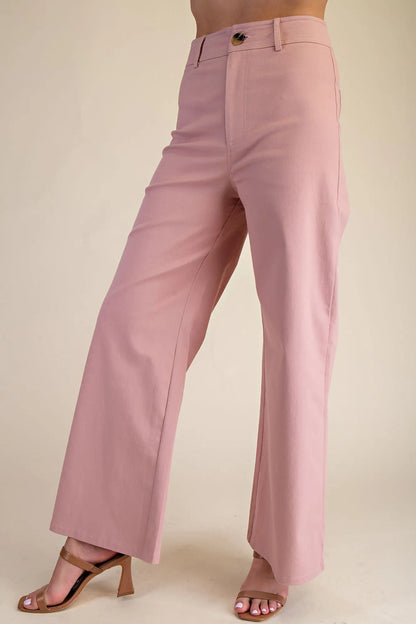 High Waist Blush Pants
