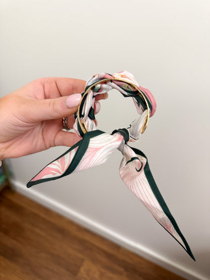 Spring Scarf Bracelet