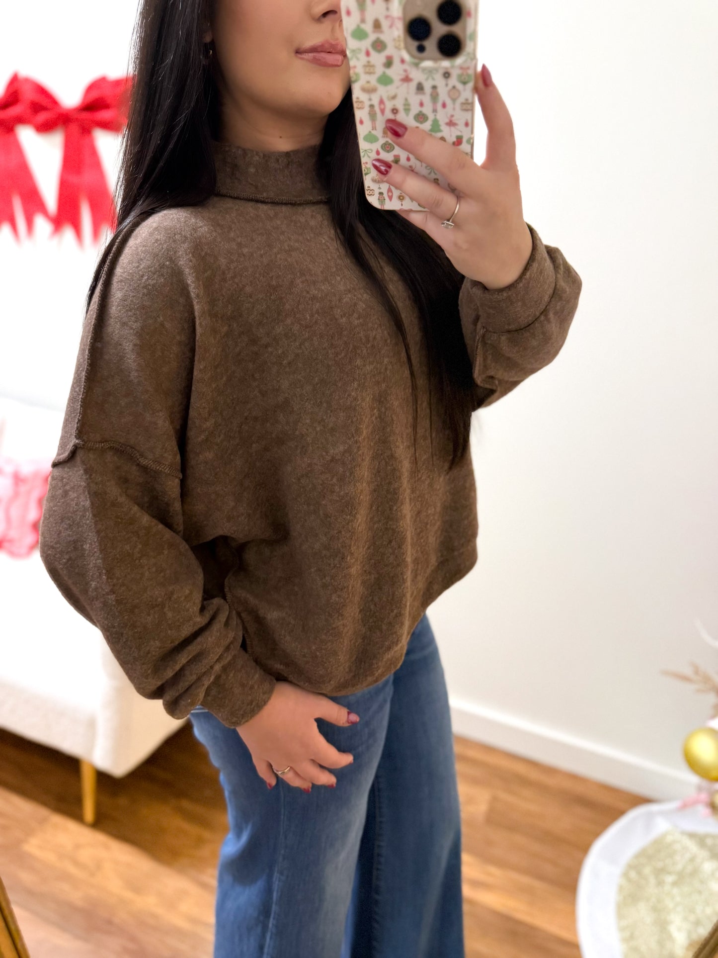 Softest Brown Sweater