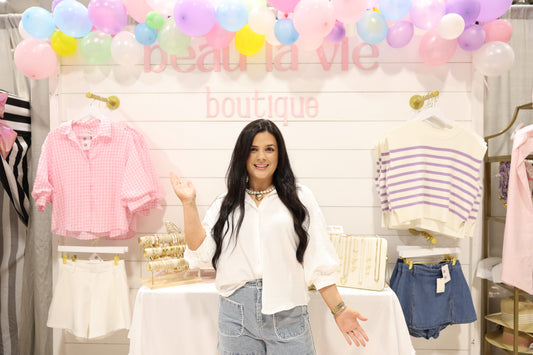 White Bubble Sleeve Top (Restocked!!)