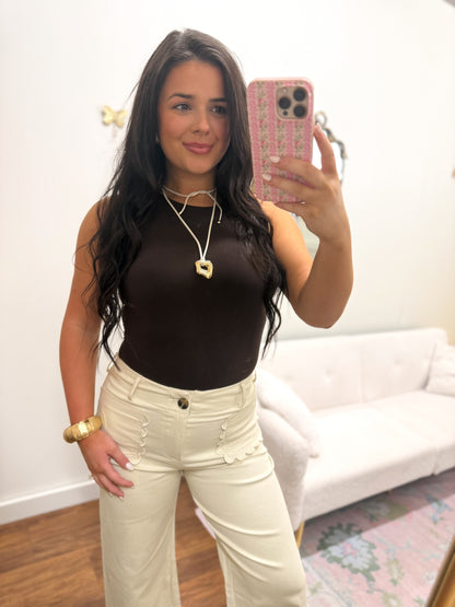 Mocha Must-Have Bodysuit
