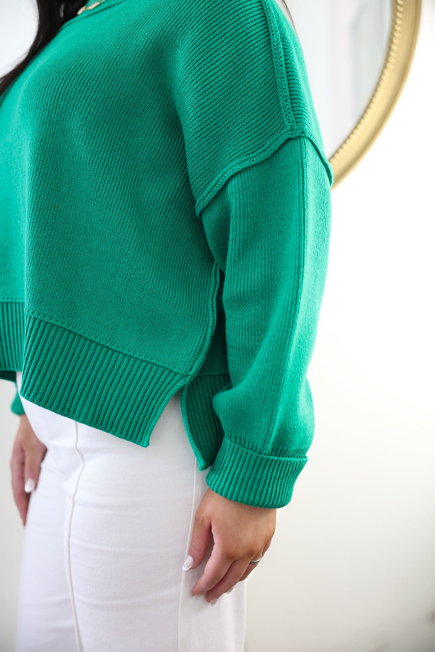 Kelly Green Sweater