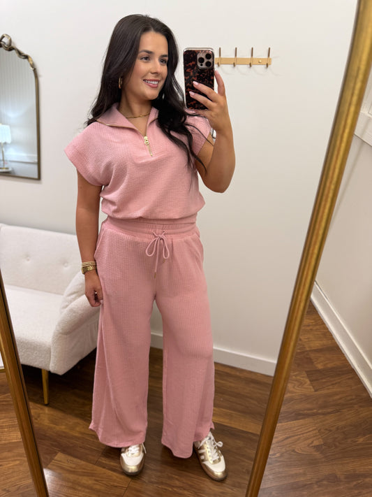 Chic Mauve Pant (Part Of Set)