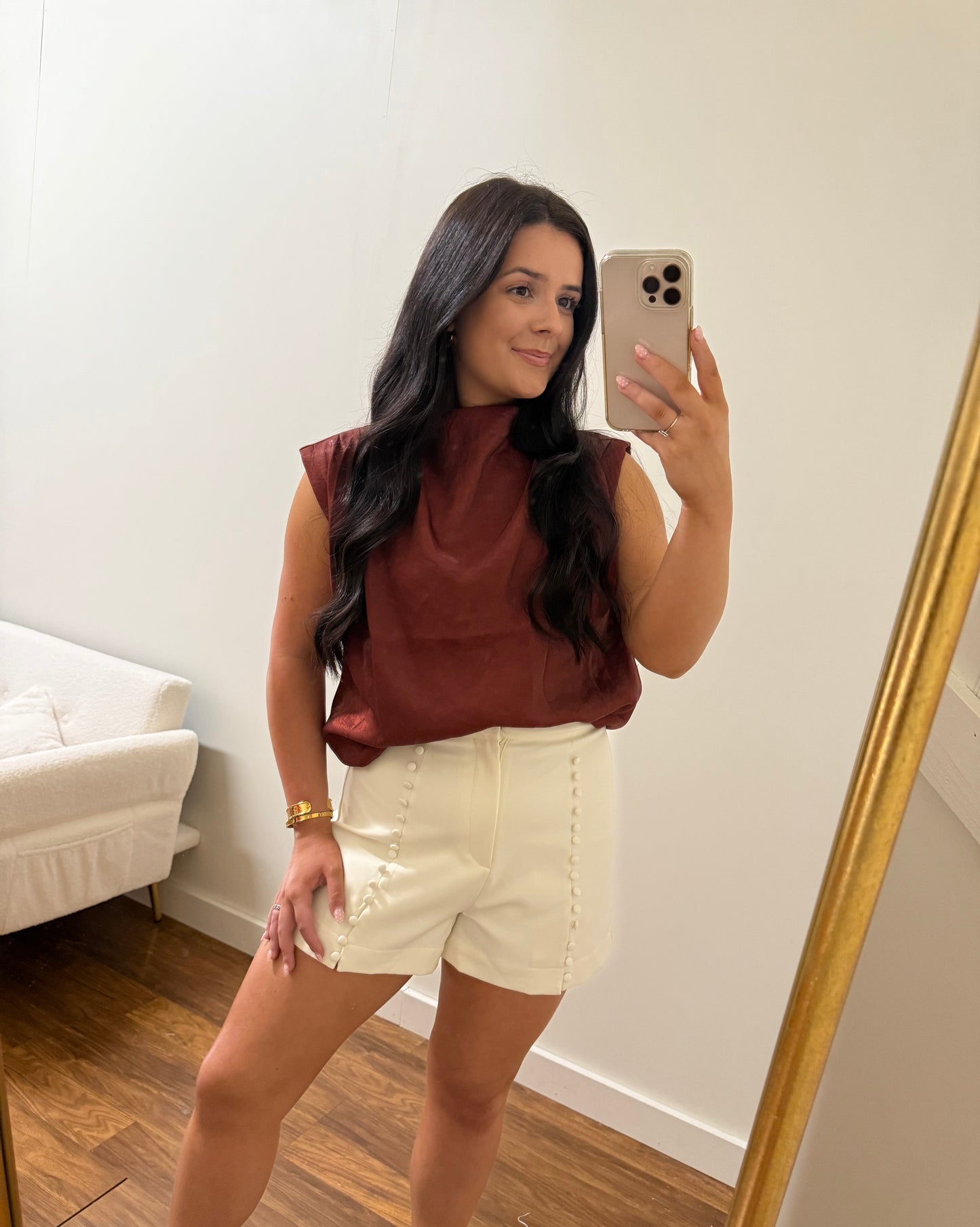 Classy Side Button Short