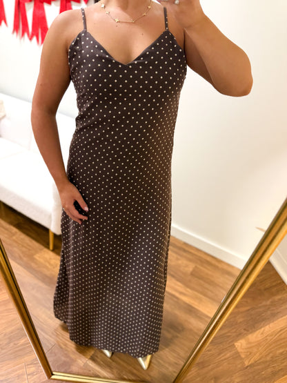 Sweetheart Polka Dot Maxi