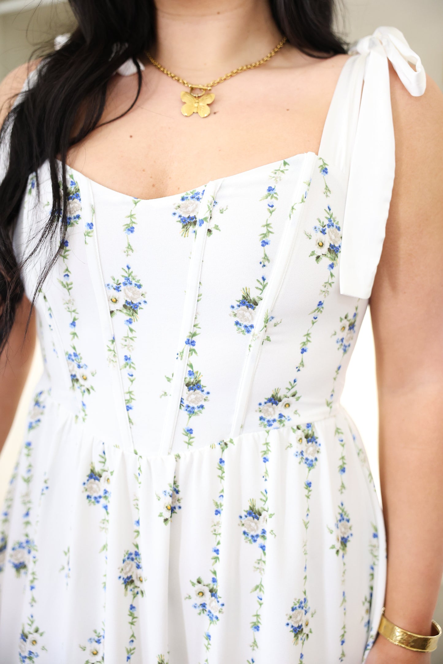 Spring Garden Maxi Dress