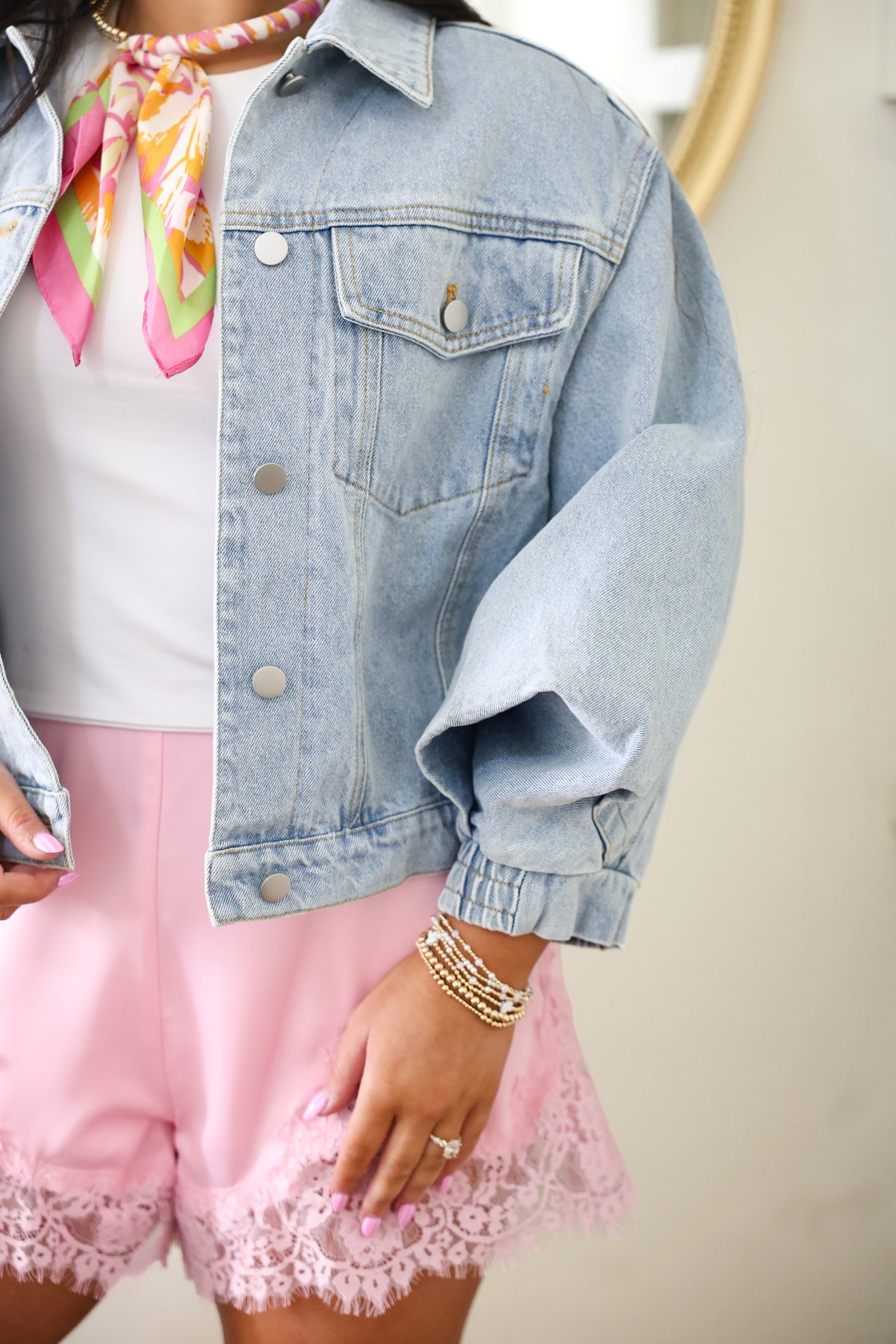 Make a Statement Denim Jacket