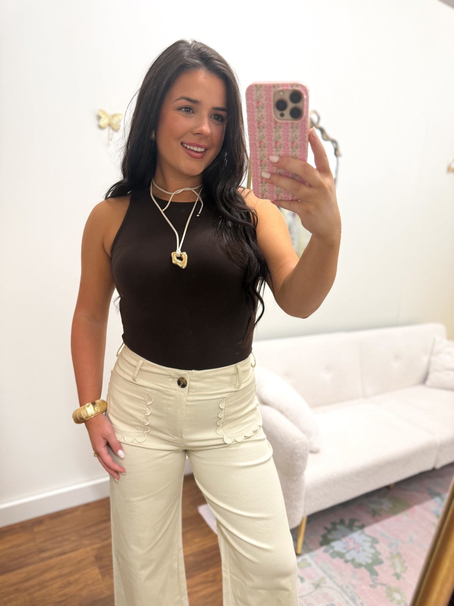 Mocha Must-Have Bodysuit