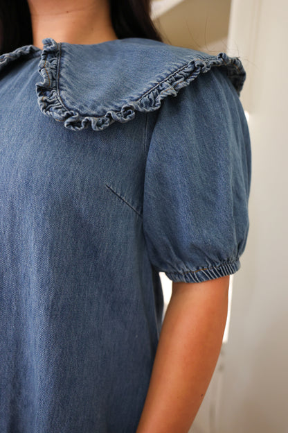 So Sweet Denim Dress