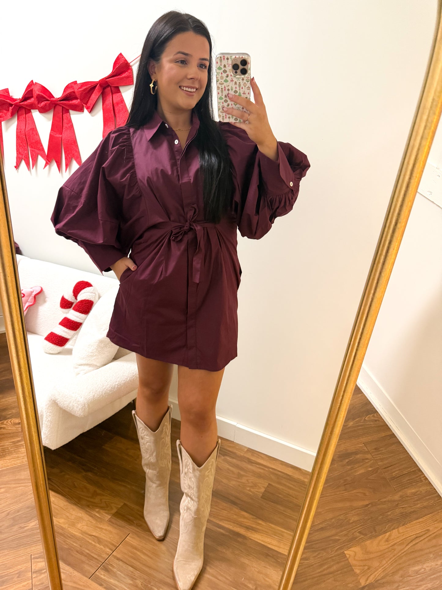 The Perfect Wine Dress