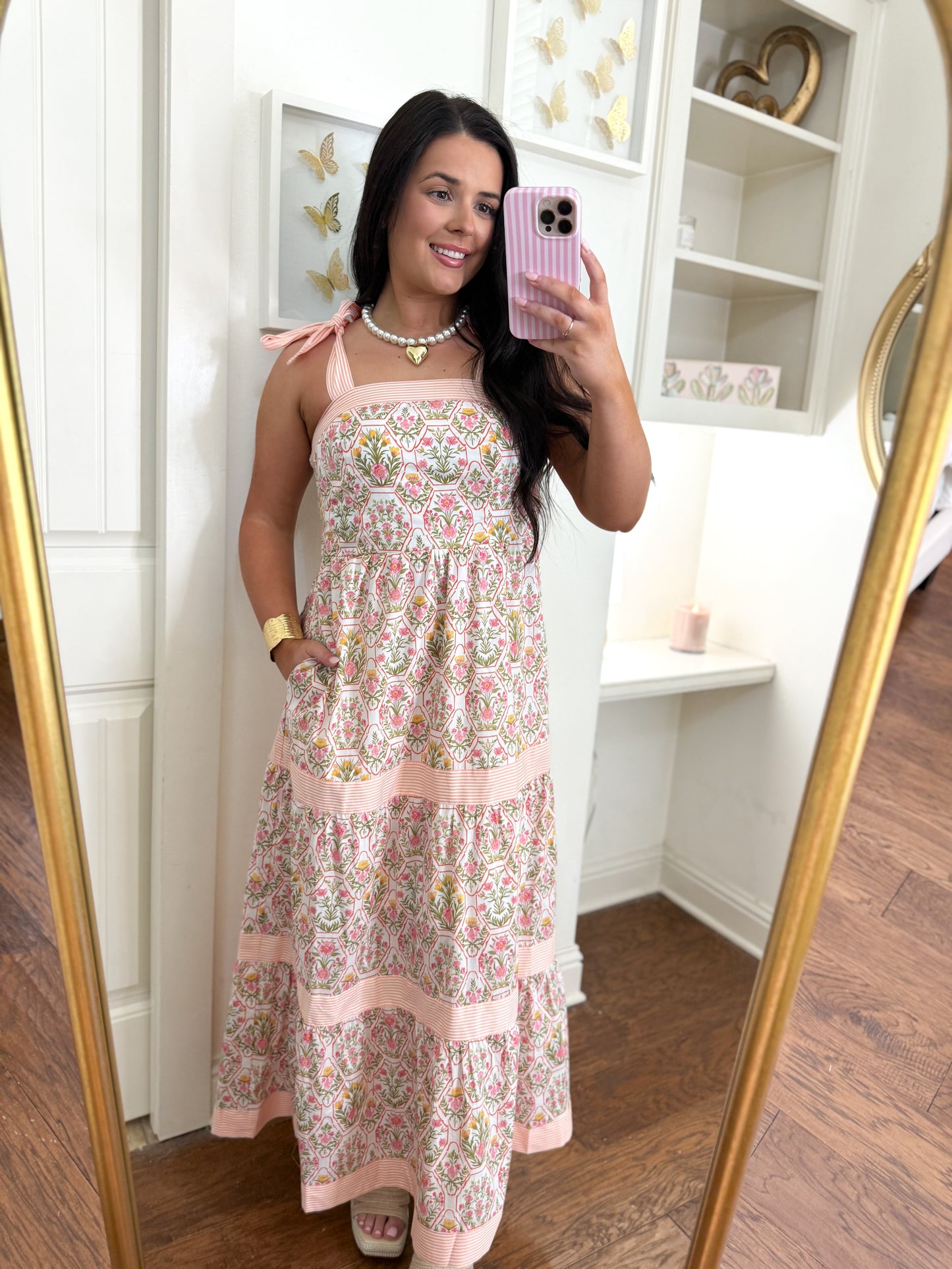 Charlotte Floral Maxi Dress
