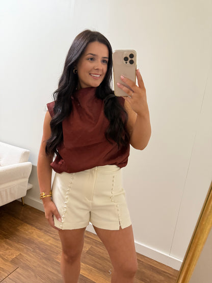 Classy Side Button Short