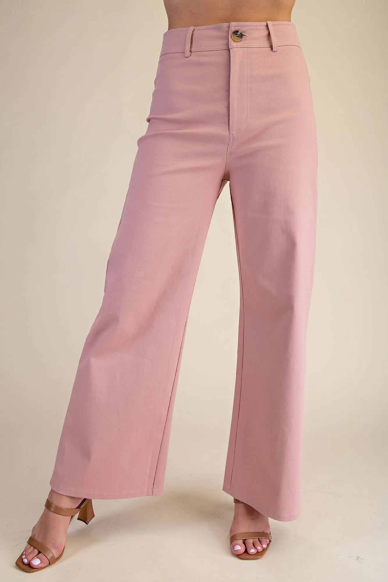 High Waist Blush Pants