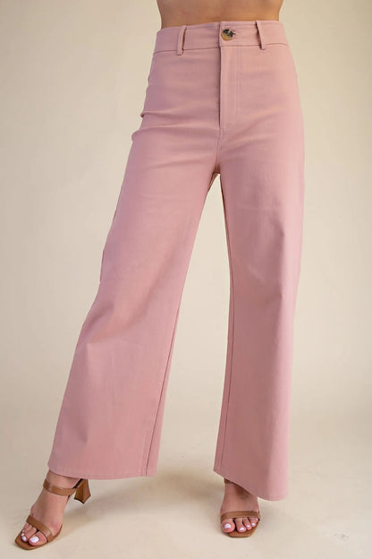 High Waist Blush Pants