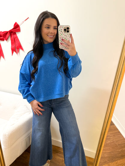 Softest Blue Sweater