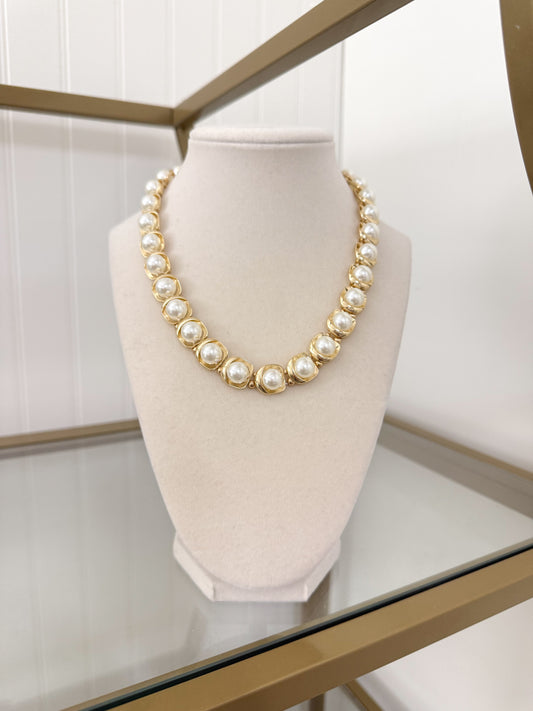 Pearl Beaded Necklace