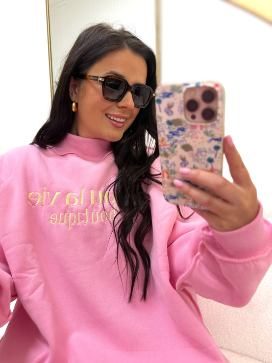 Alyssa Polarized Sunglasses With Gold Case
