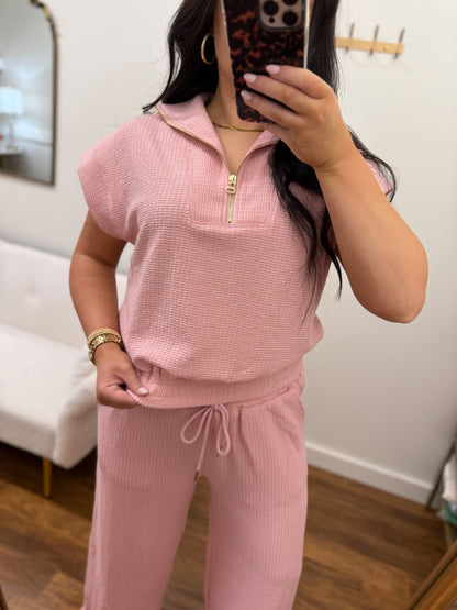 Chic Mauve Top (Part Of Set)